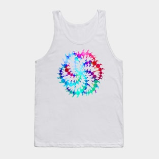 Psychedelic Swirling Circles Tank Top